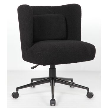 Regal Co. Boucle Task Chair in Black, , large