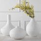 Uttermost Apothecary Vase in Satin White (Set of 3), , large