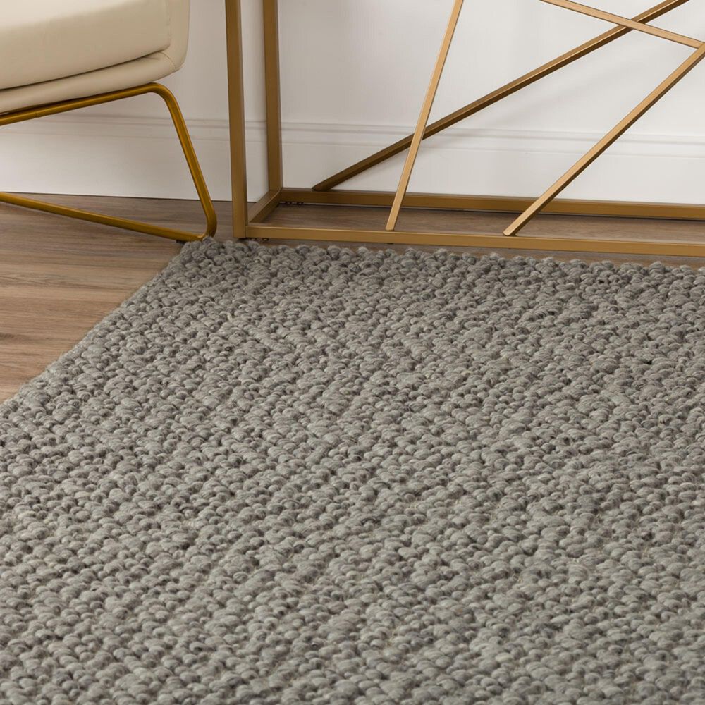 Dalyn Rug Company Gorbea 9&#39; x 13&#39; Pewter Area Rug, , large