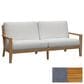 Venture Carlsbad Stationary Sofa in Natural Teak, , large