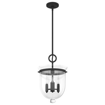 Hunter Belltown 3-Light Pendant in Natural Iron, , large