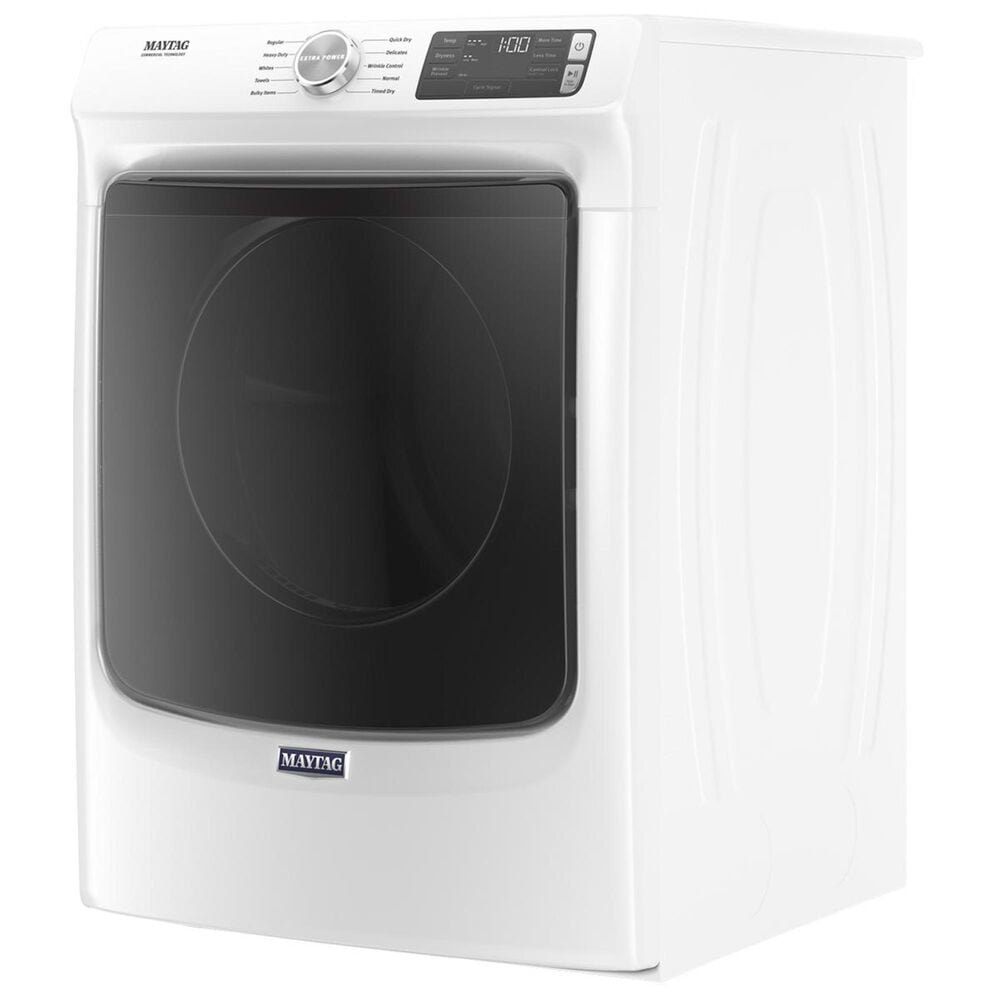 Maytag 7.3 Cu. Ft. Gas Dryer with 12 Dry Cycles in White, , large