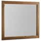 Viceray Collections Fundamentals Landscape Mirror in Natural, , large