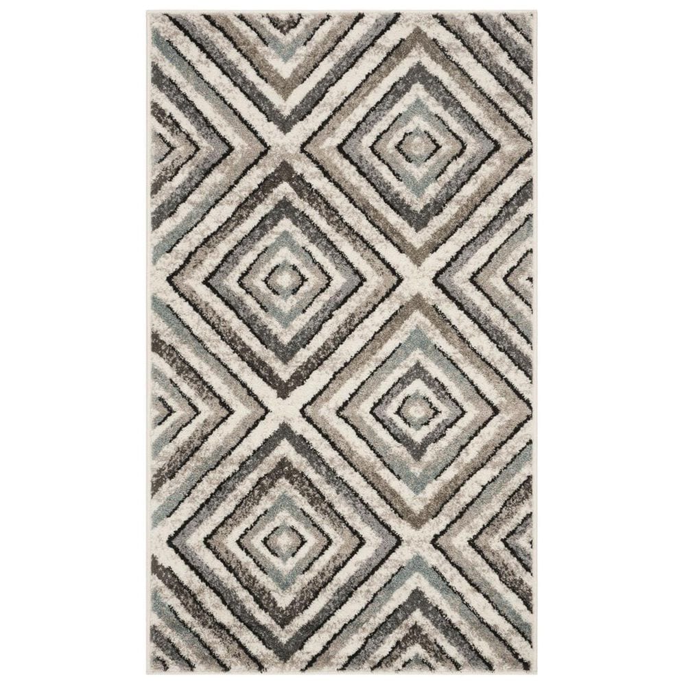 Safavieh Amsterdam AMS109A-3 3&#39; x 5&#39; Cream/Beige Area Rug, , large