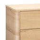 Moe"s Home Collection Round Off 2-Drawer Nightstand in Natural, , large