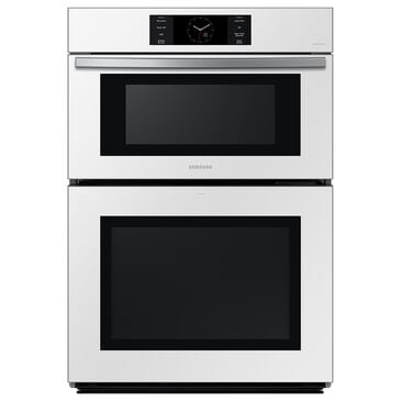 Samsung 30" Microwave Combination Wall Oven with Flex Duo in White Glass, , large