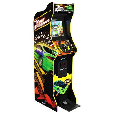 Arcade1Up The Fast and The Furious Deluxe Arcade Machine 2-In-1 Games in Black, , large