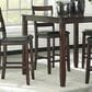 Signature Design by Ashley Coviar 5-Piece Counter Height Dining Set in Brown, , large
