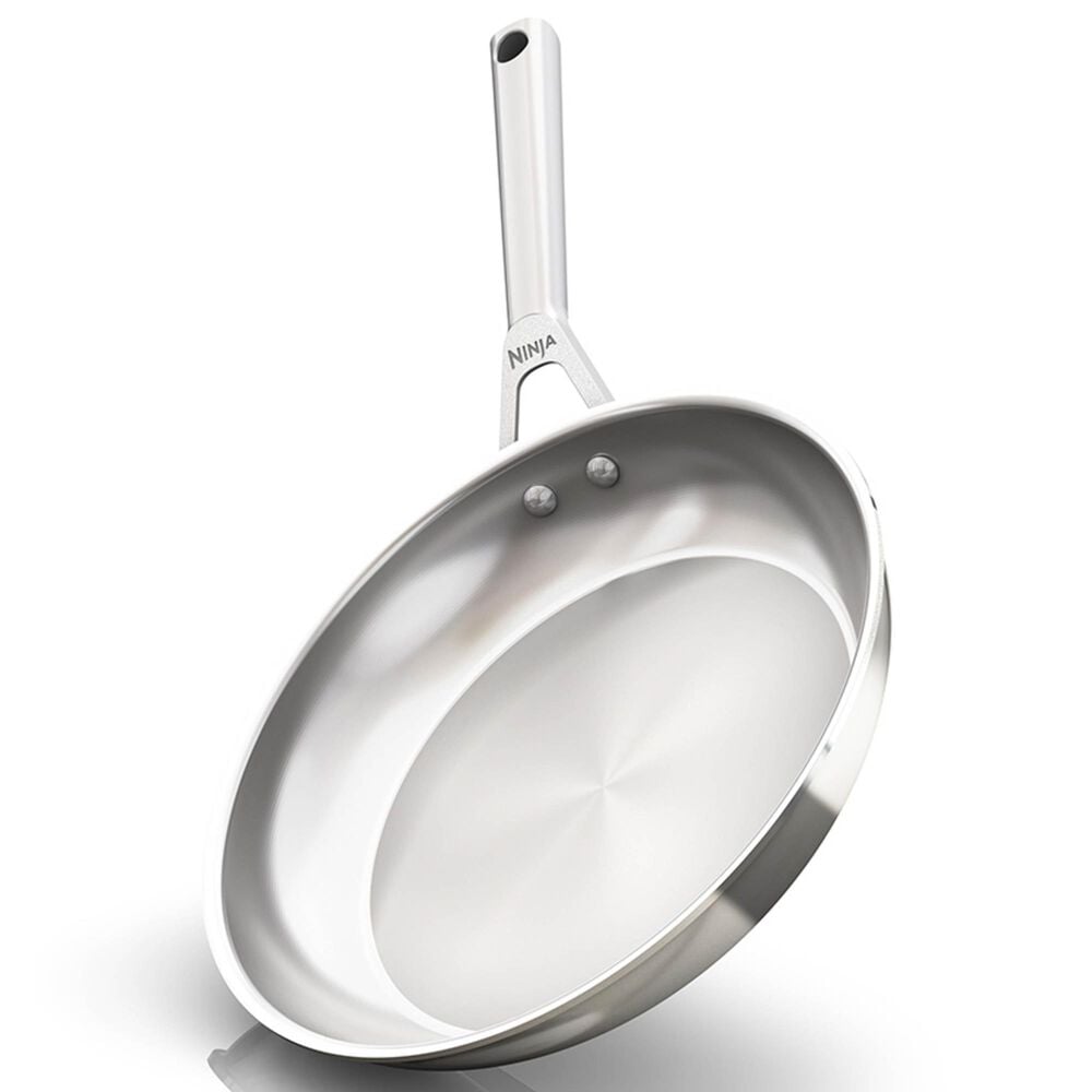 Ninja EverClad 12" Commercial-Grade Fry Pan in Stainless Steel, , large