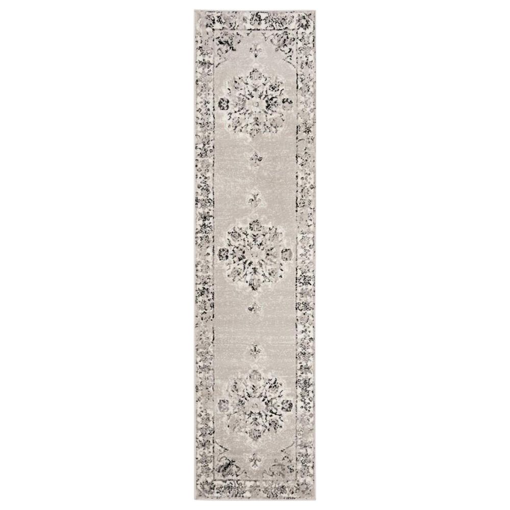 Safavieh Skyler SKY169K 2" x 12" Gray and Ivory Runner, , large