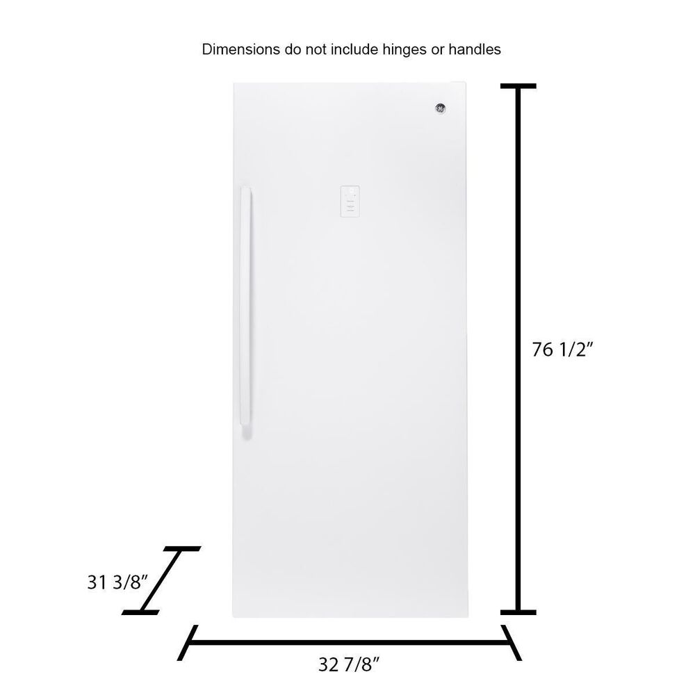 Ge Appliances 21 3 Cu Ft Frost Free Upright Freezer Nebraska