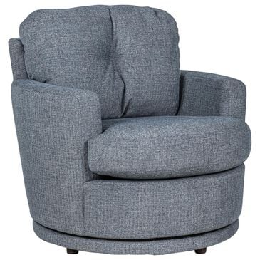 Best Home Furnishings Skipper Swivel Chair in Denim, , large