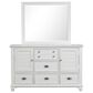 New Heritage Design Jamestown 3-Piece Queen Bedroom Set in White Brushed, , large