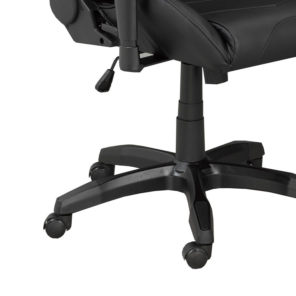 Brassex Sorrento Gaming Chair in Black, , large