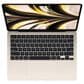 Apple 13.6" MacBook Air Laptop | Apple M2 - 8GB RAM - Apple M2 8-Core - 256GB SSD in Starlight with 2-Year AppleCare+, , large