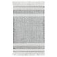 Surya Primrose PRM-2300 2"6" x 8" Ivory, Silver Gray, Light Gray, Medium Gray and Charcoal Runner, , large