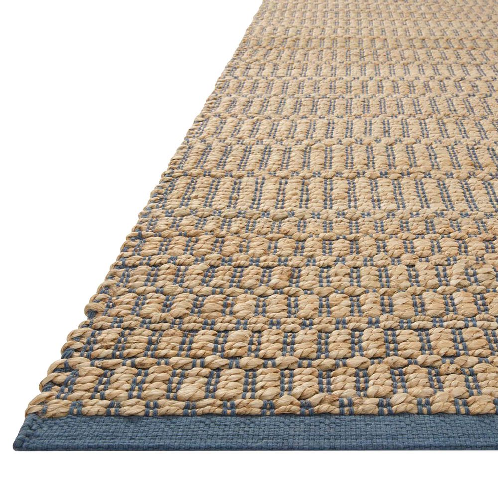 Angela Rose Colton 7&#39;6&quot; x 9&#39;6&quot; Natural and Navy Area Rug, , large