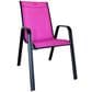 Redline Creation Inc. Color Stack Chair in Pink, , large