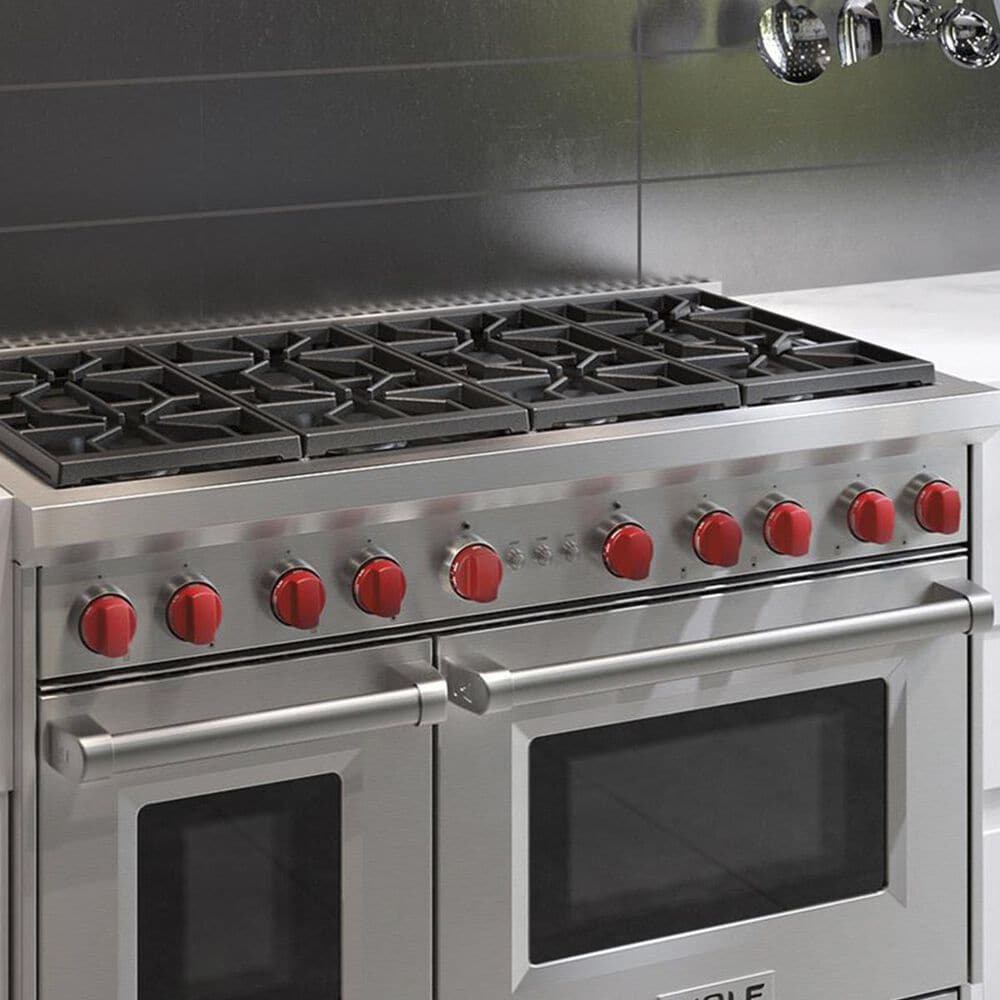 Wolf 48&quot; Pro Gas Range in Stainless Steel, , large