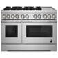 Jenn-Air Rise 48" Dual-Fuel Professional Range in Stainless Steel, , large
