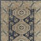 Feizy Rugs Fillmore 5" x 8" Blue and Ivory Area Rug, , large