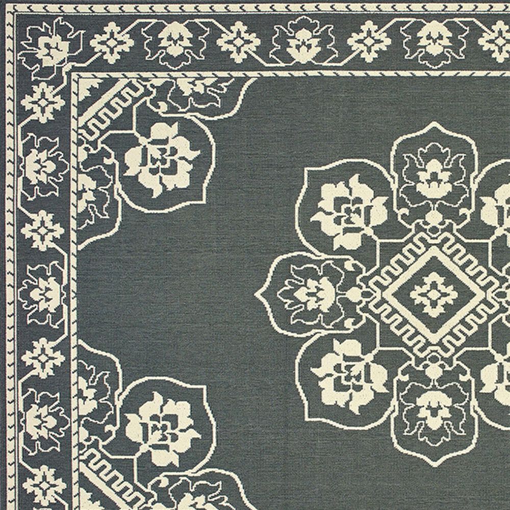 Oriental Weavers Marina 7764E 1&#39;9&quot; x 3&#39;9&quot; Grey and Ivory Area Rug, , large