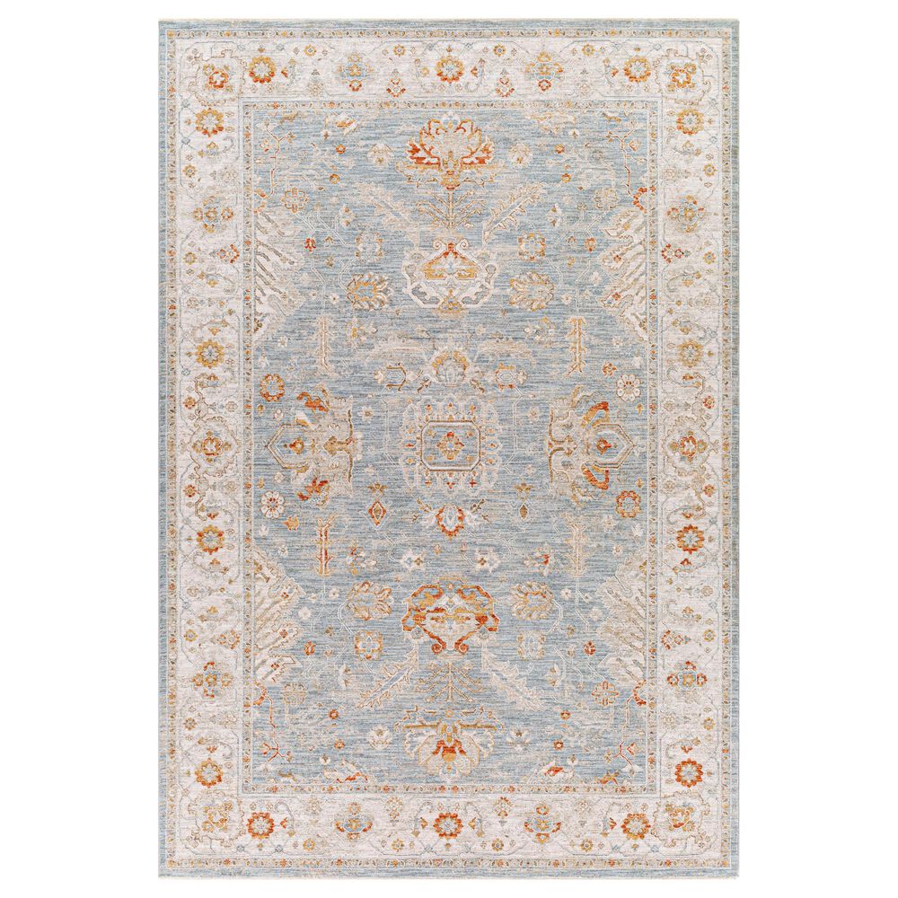 Surya Avant Garde AVT-2318 2" x 3" Orange, Blue and Beige Area Rug, , large