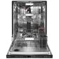 KitchenAid 24" Built-In Pocket Handle Dishwasher with FreeFlex 3rd Rack and LED Interior Light in PrintShield Stainless Steel, , large