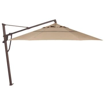 Garden Party 11" Sand Cantilever Umbrella without Base, , large