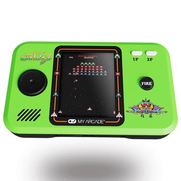 My Arcade Galaga Pocket Player Pro Controller in Green and Black, , large