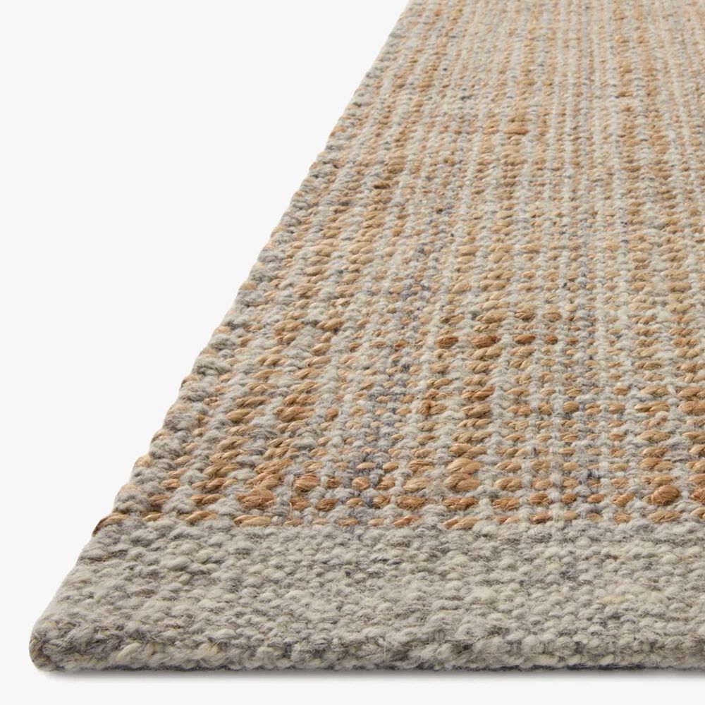 Loloi Cornwall 11&#39;6&quot; x 15&#39; Light Grey and Natural Area Rug, , large