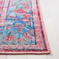 Safavieh Serapi SEP518J 2" x 9" Light Blue and Red Runner, , large