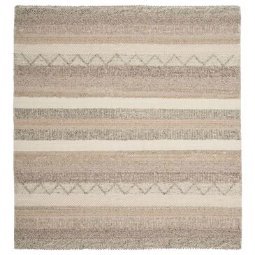 Safavieh Natura Transitional 6" Square Beige Area Rug, , large