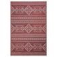 Dalyn Rug Company Sedona SN14 10" x 14" Paprika Indoor/Outdoor Area Performance Rug, , large