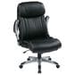 OSP Home Executive Bonded Leather Chair with Black Cushion, , large