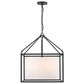 Golden Lighting Manhattan 5-Light Chandelier in Matte Black, , large