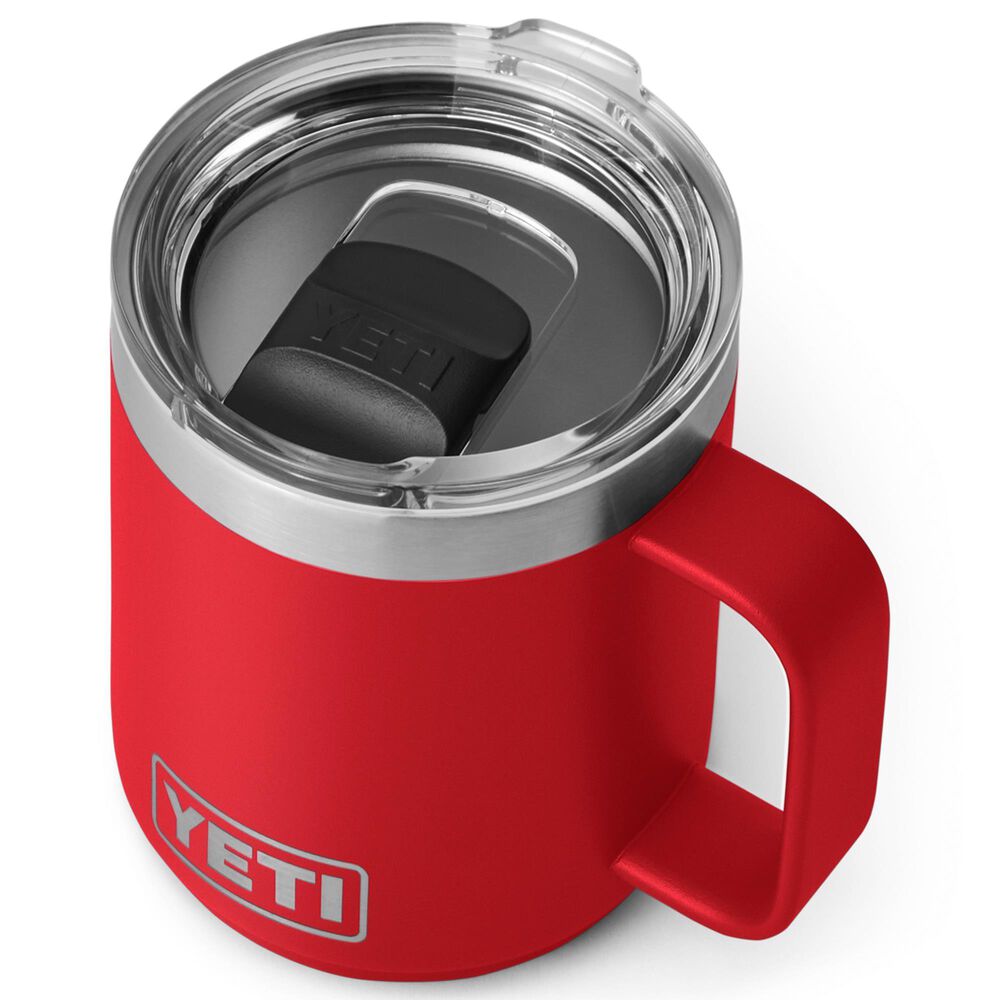 YETI Rambler 10 Oz Stackable Mug with MagSlider Lid in Rescue Red, , large