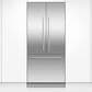 Fisher and Paykel 32" Integrated French Door Refrigerator in Stainless Steel, , large