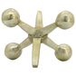 Sagebrook Home 5" Jacks Sculpture in Gold, , large