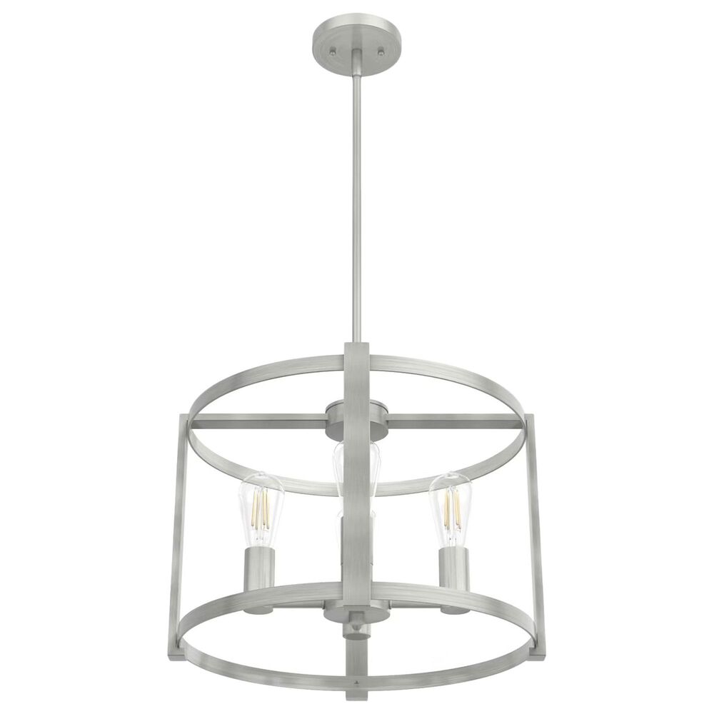 Hunter Astwood 18&quot; 4-Light Chandelier in Brushed Nickel, , large