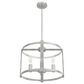 Hunter Astwood 18" 4-Light Chandelier in Brushed Nickel, , large