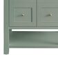 James Martin Breckenridge 30" Single Bathroom Vanity in Smokey Celadon, , large