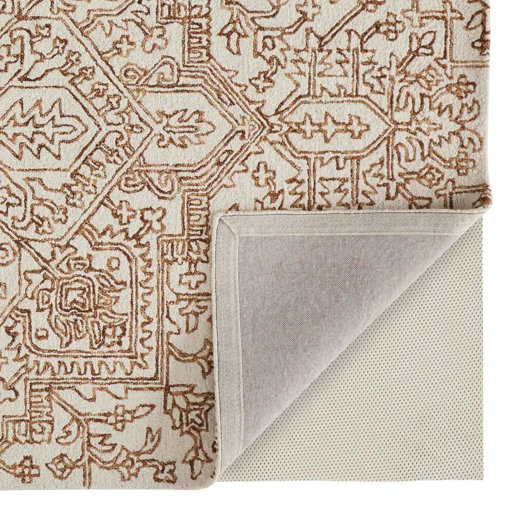 Feizy Rugs Belfort 2&#39; x 3&#39; Ivory and Brown Area Rug, , large