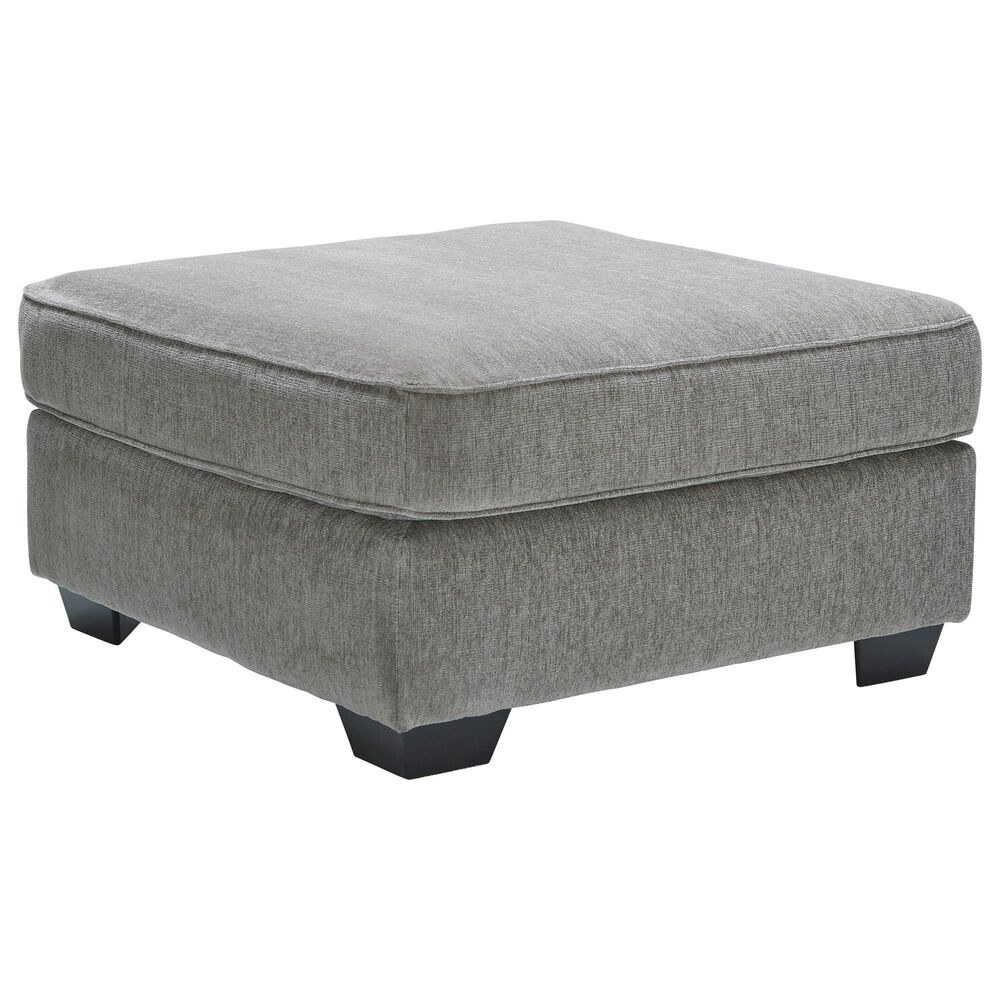 Signature Design by Ashley Altari Oversized Accent Ottoman in Alloy, , large