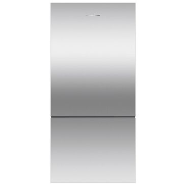 Fisher and Paykel 17.5 Cu. Ft. Counter Depth Refrigerator with Left Hinge in Stainless Steel, , large