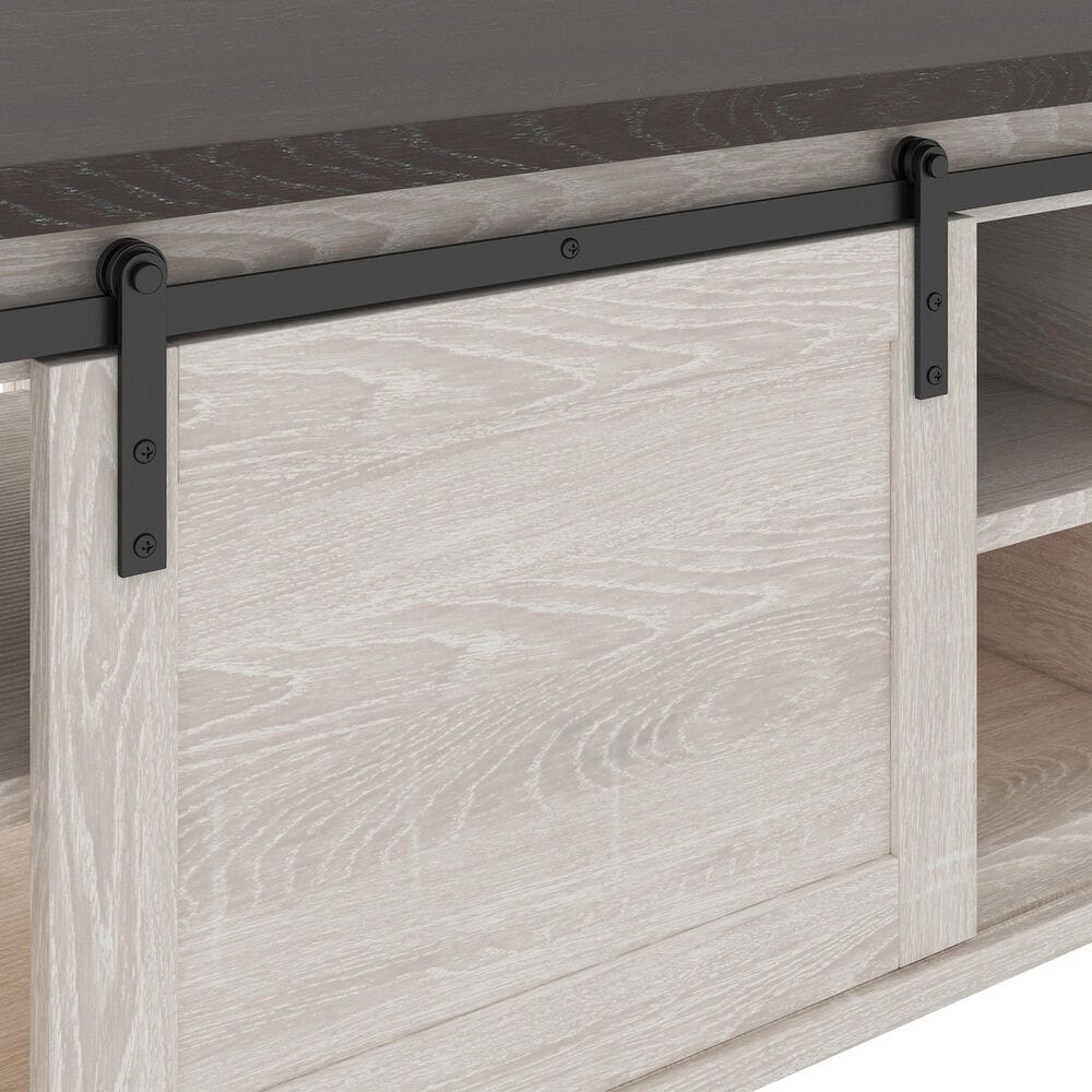 Signature Design by Ashley Dorrinson Cocktail Table in Gray and Antiqued White, , large
