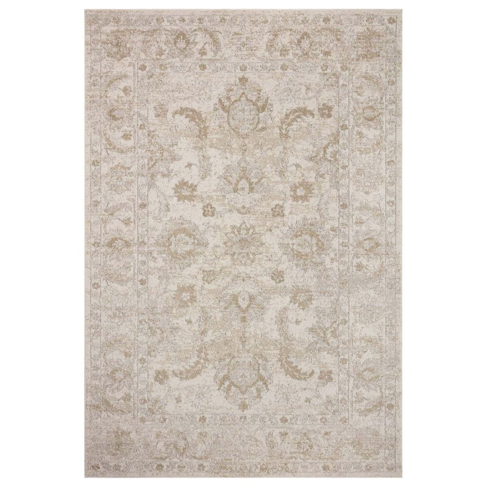 Loloi II Odette 2"3" x 3"10" Ivory and Beige Area Rug, , large