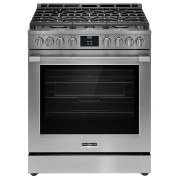 Frigidaire Professional Professional 6 Cu. Ft. Slide-In Gas Range with No Preheat in Stainless Steel, , large