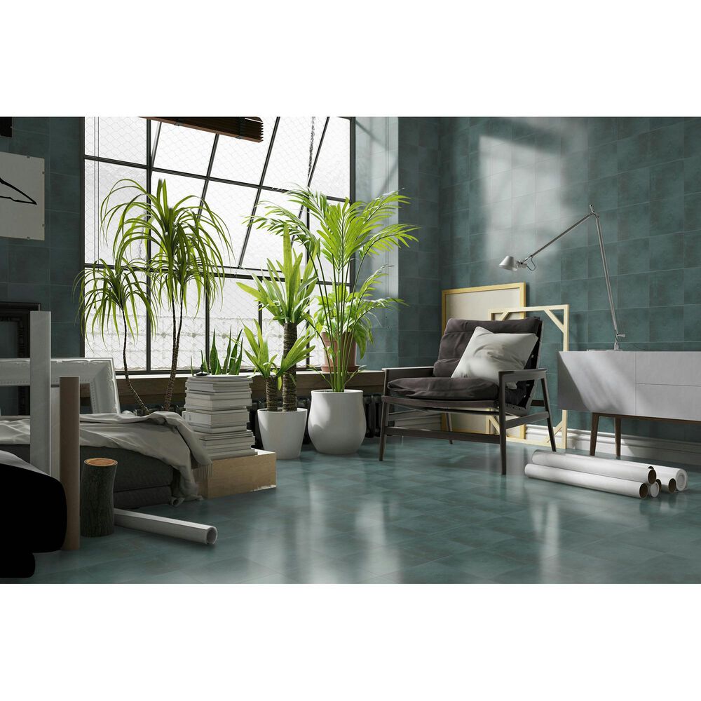 Emser Passion Verde 9&quot; x 9&quot; Matte Porcelain Tile, , large