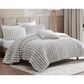 Hallmart Collectibles Ethan 4-Piece King Comforter Set in Gray, , large